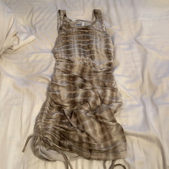 Salem Tie Dye Mini Dress Green US 2 - Picture 2 of 4